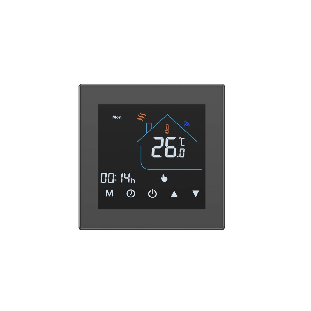 WiFi termostat černý – eWeLink