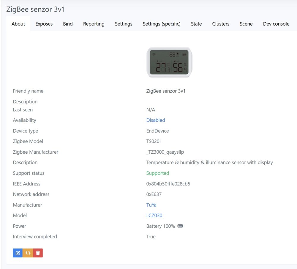 Senzor v Home Assistante — prehľad hodnôt