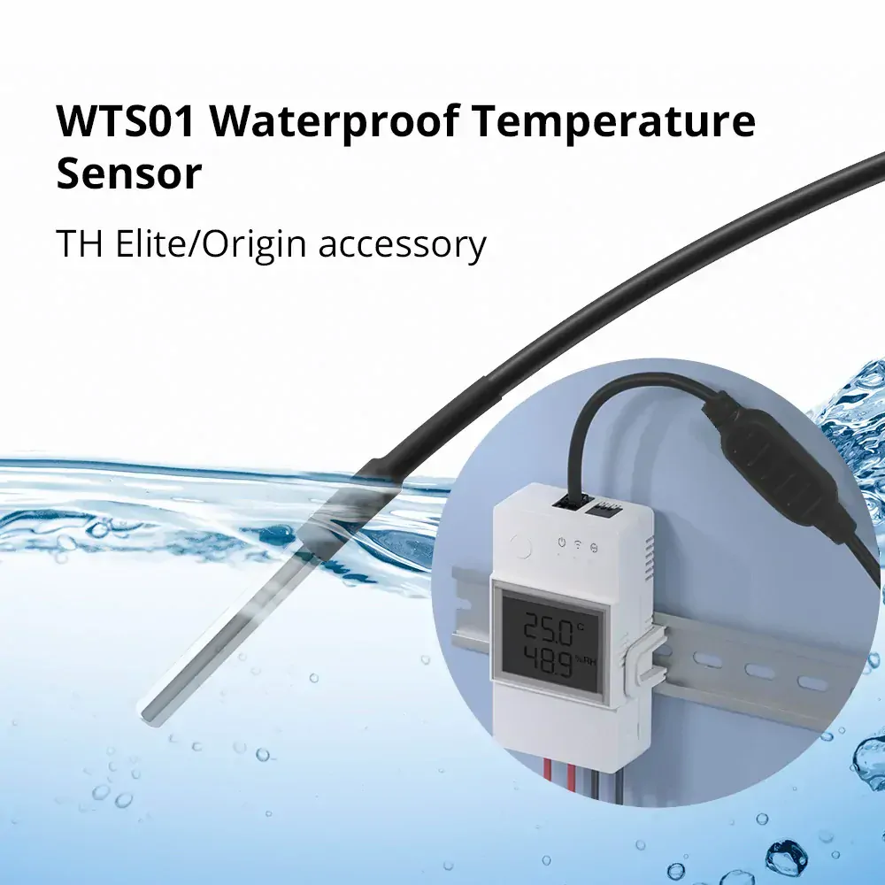 Sonoff WTS01 vodotěsný teplotní senzor z nerezové oceli