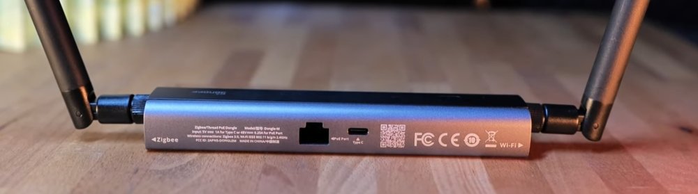 SONOFF Dongle Max, PoE koordinátor se dvěma externími anténami