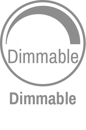 Symbol dimmable žárovky